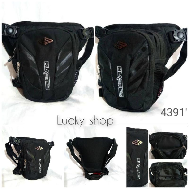 Tas paha-selempang-pingang pria Blasted original