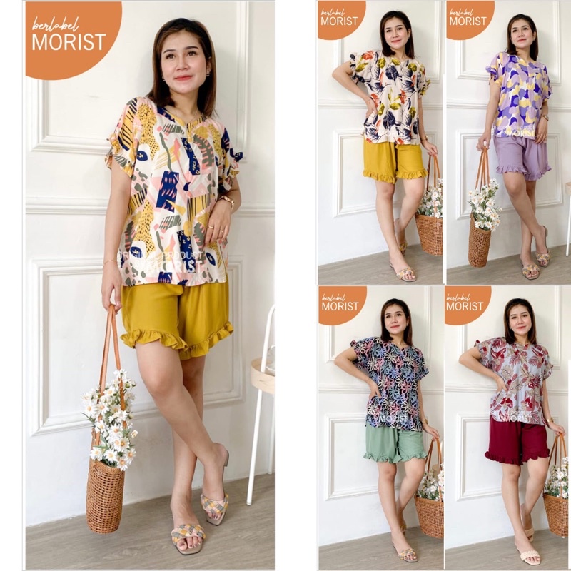 Mole Setelan pendek by Morist (busui friendly)