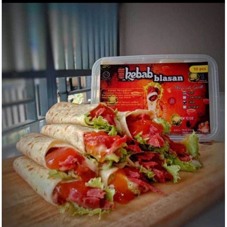 

kebab Frozen siap saji