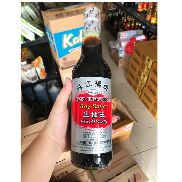 Pearl River Bridge Soy Sauce/ Kecap Asin PRB 600ml