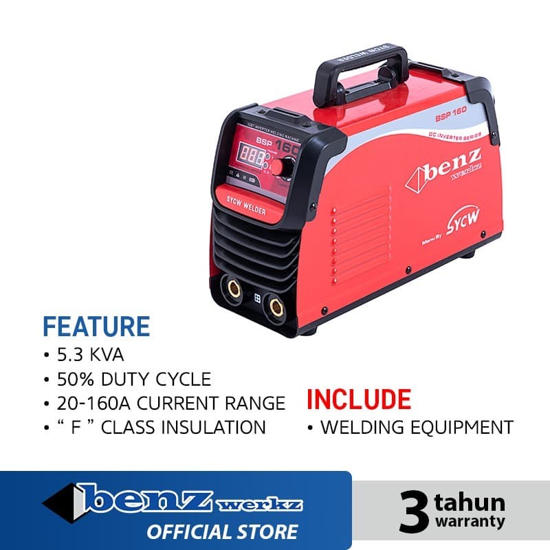 Benz Mesin Las Trafo Inverter 160A (Double PCB) / Travo by BENZ Las Benz Mesin Las Trafo Inverter 16