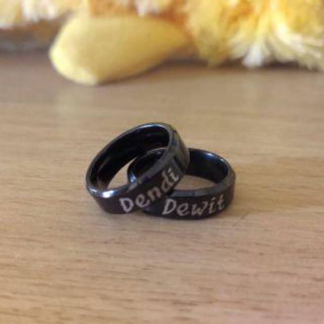 CINCIN UKIR NAMA! ❤️