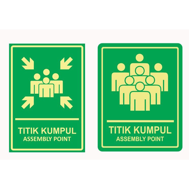 

Stiker Fosfor/Glow in the dark Titik Kumpul