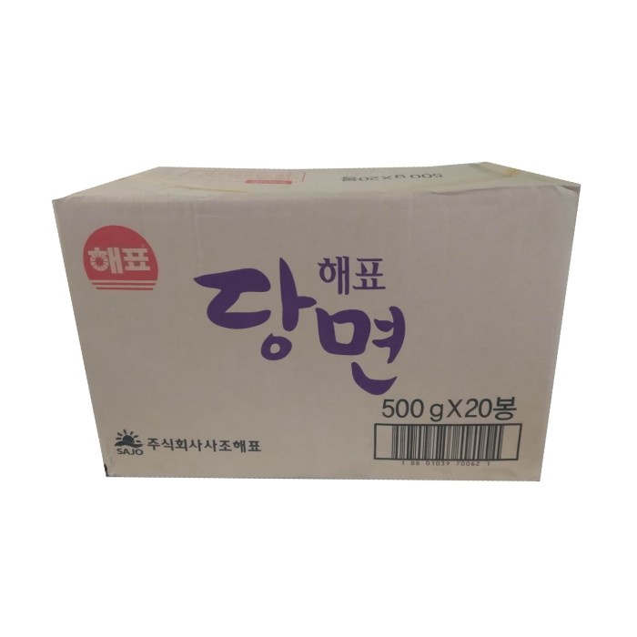 

PASTA-ANEKA- SAJO SOUN KOREA / KOREAN VERMICELLI / DANGMYEON 500 GR JAPCHAE HALAL -ANEKA-PASTA.