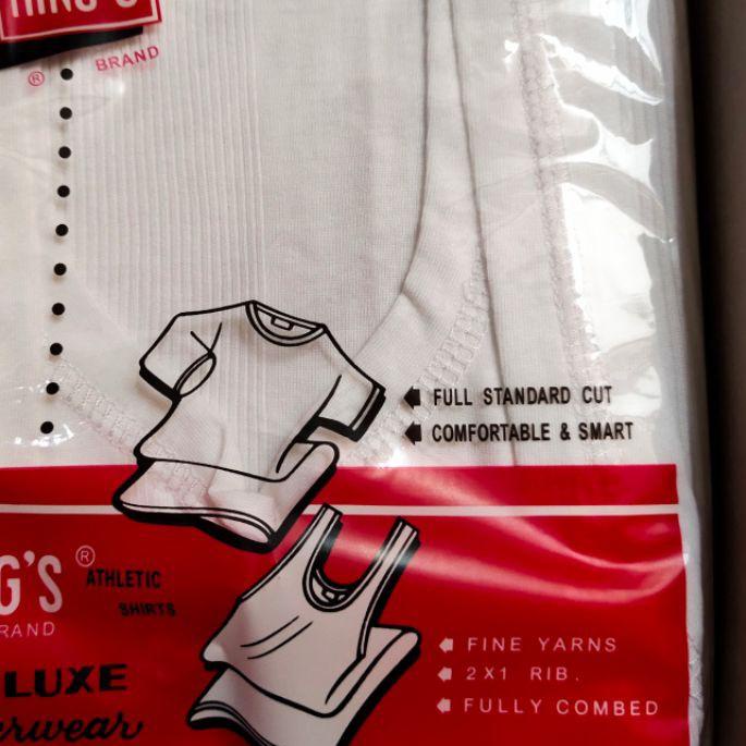 ➣ SINGLET HINGS PRIA, SINGLET DEWASA SALUR / KAOS DALAM PRIA HING'S SINGLET HINGS MERAH/ KUTANG, ORI