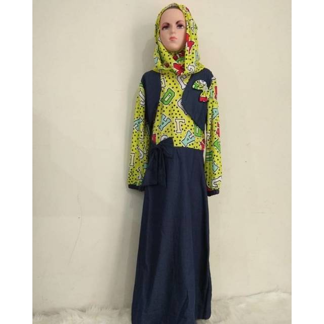 KONVEKSI SENDIRI Gamis anak