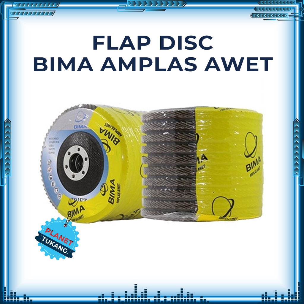 Amplas Susun 4 Inch BIMA Flap Disc Taiyo