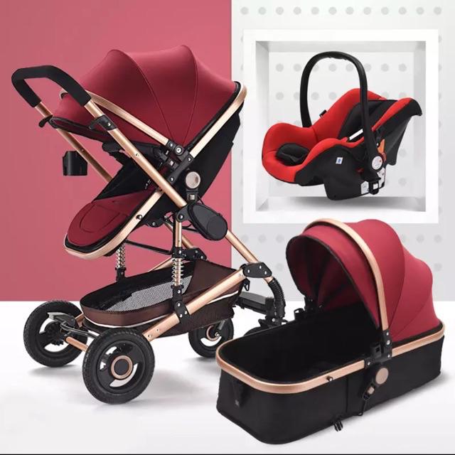 Jual STROLLER 3 in 1, include Car Seat 
