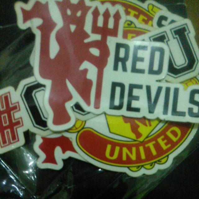 Koleksi Stiker Bola Terlengkap - Sticker Manchester United