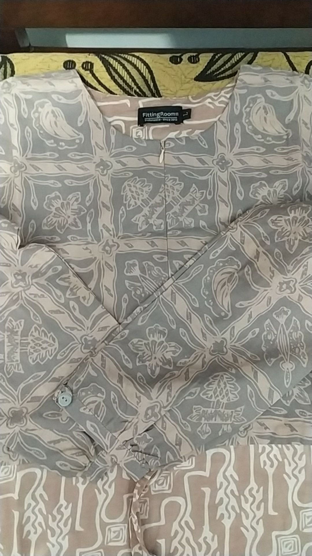 Fittingroom11 Blouse Batik - Zanetta Parang Mocca