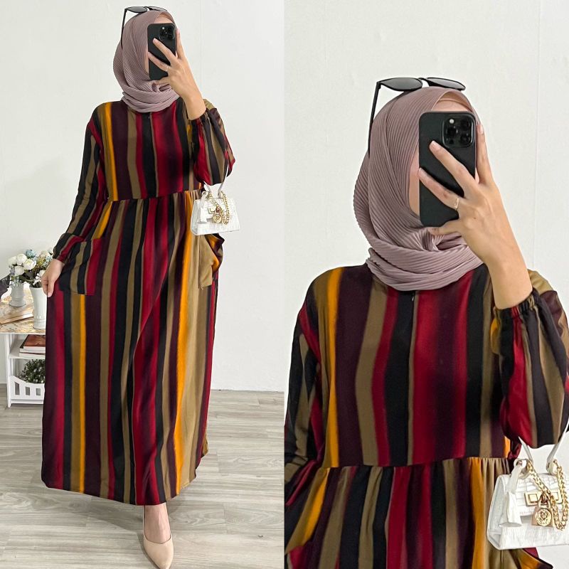 (COD) GAMIS RAYON / DASTER VIRAL / DASTER BUSUI RAYON / DASTER PANJANG SEMATA KAKI/ BAJU TIDUR