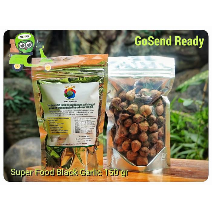 

Bawang Hitam Tunggal Black Garlic 150 gr grosir