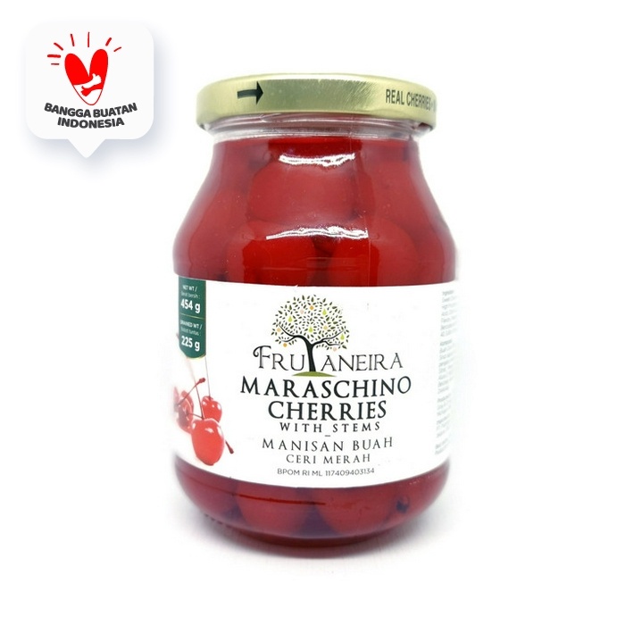 

Jual Maraschino Cherry Tangkai 454Gr (Berat Dgn Cairan) Topping Cake