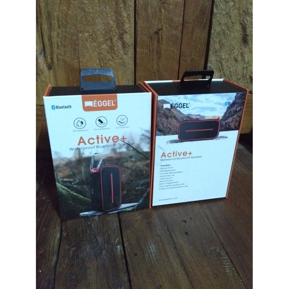 Eggel Active Speaker Bluetooth Original - Hitam