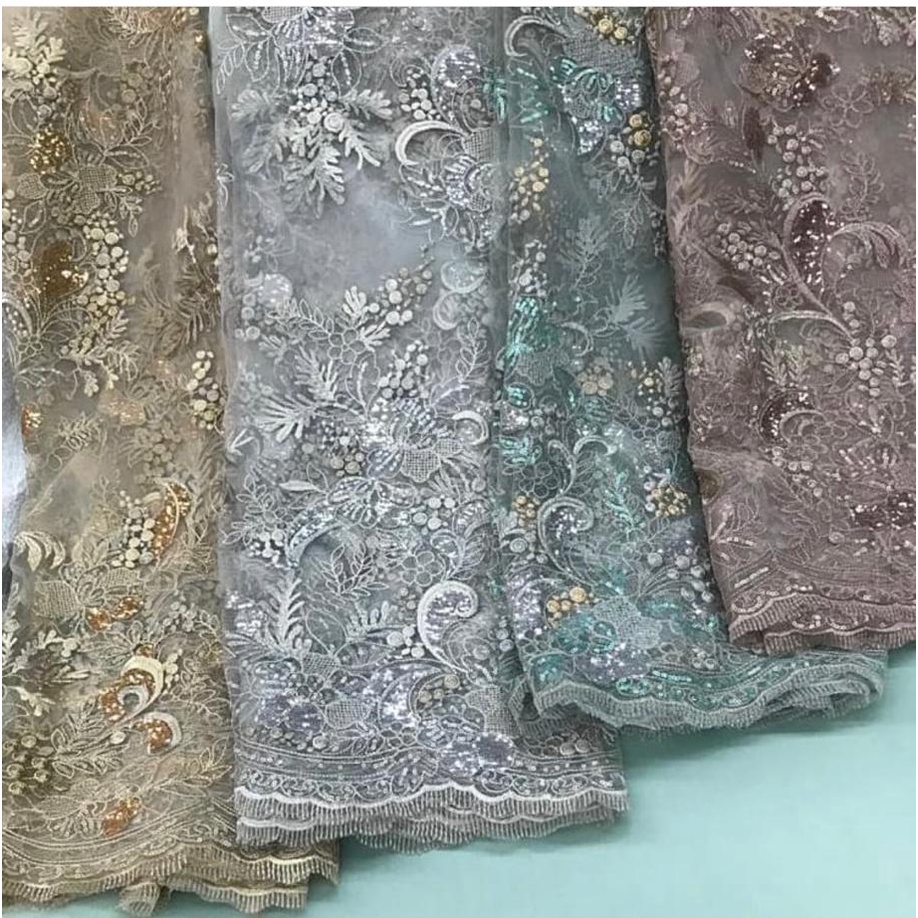 KEBAYA BALI LACE BRUKAT ROSEGOLD PINK
