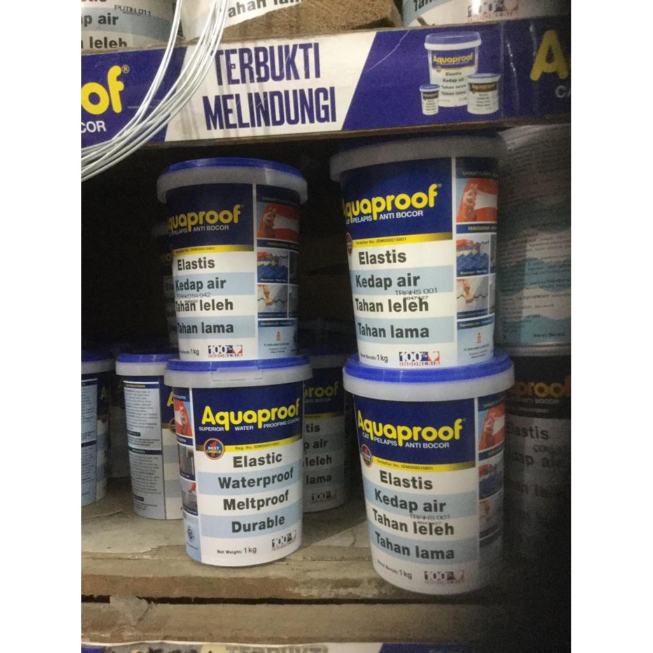 AQUAPROOF WATERPROOFING CAT  ANTI  BOCOR  1KG Shopee 