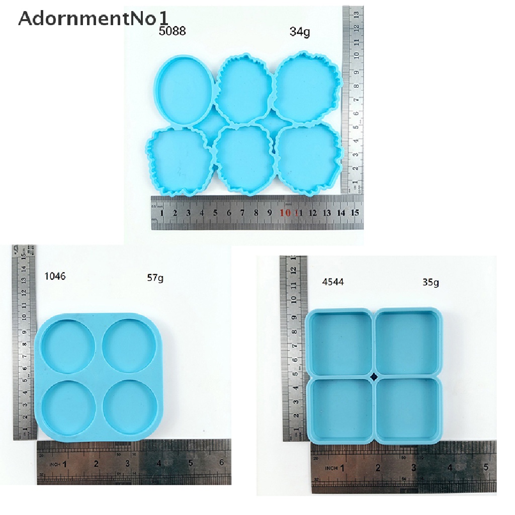 (AdornmentNo1) Cetakan Resin Bentuk Lingkaran Bahan Silikon Untuk Membuat Holder Handphone DIY