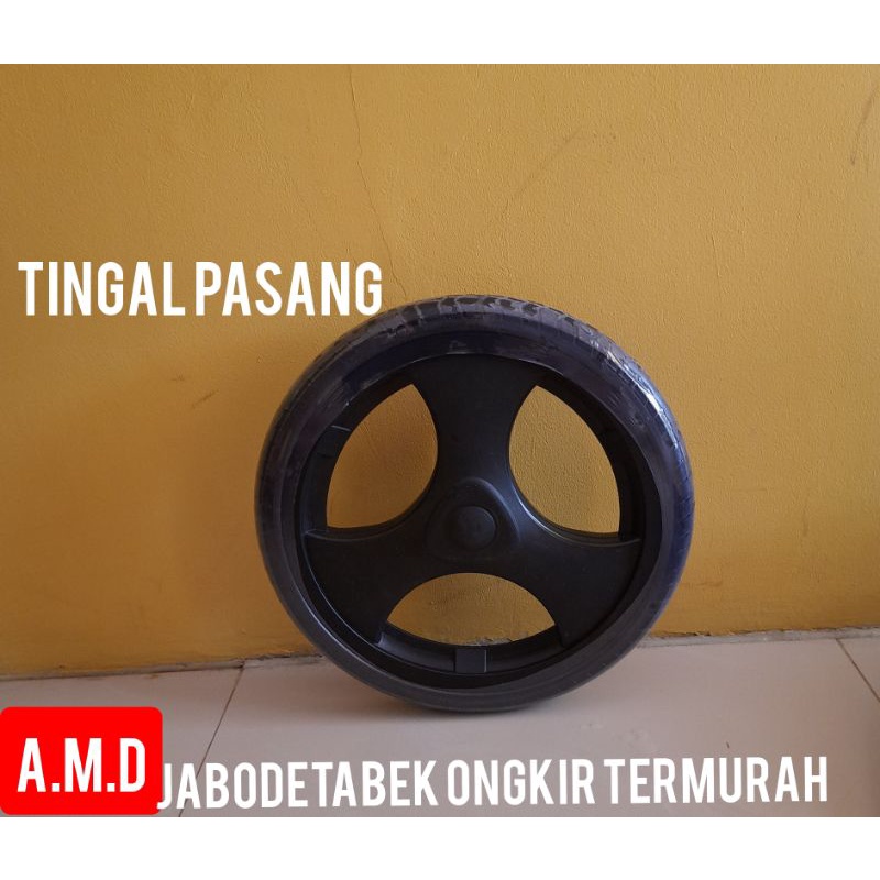 ban kursi roda travel ukuran 16 × 1.75+ plek