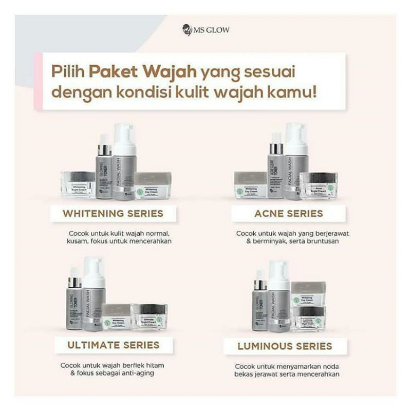 MS GLOW ORI/ MS GLOW ASLI / MS GLOW ORIGINAL