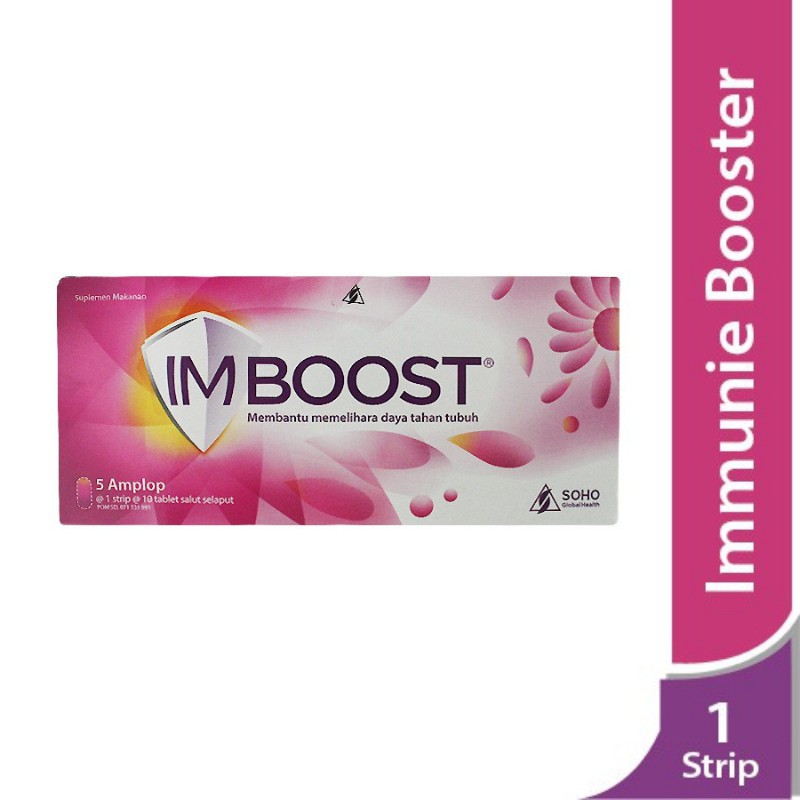 Imboost Strip 10 Tablet Suplemen Daya Tahan Tubuh