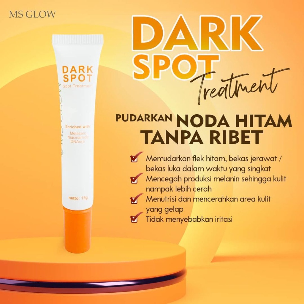 Spot Treatmen MS Glow/ darkspot/ acne spot/ poreaway/ dark spot/ jerawat /pore away/ untuk pori pori besar/untuk flek