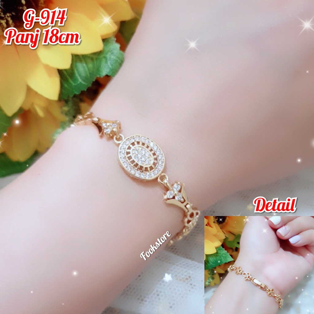 TERBARU Gelang Wanita 2 LAYER Fashion Korea