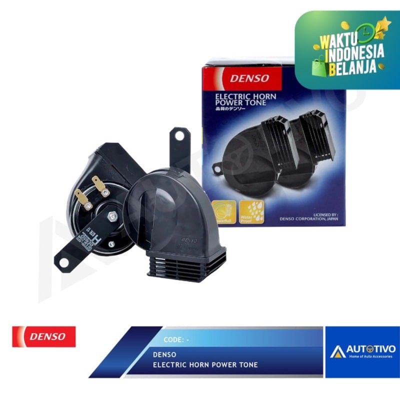 Klakson Mobil Denso Model Keong Waterproof Suara BMW Universal