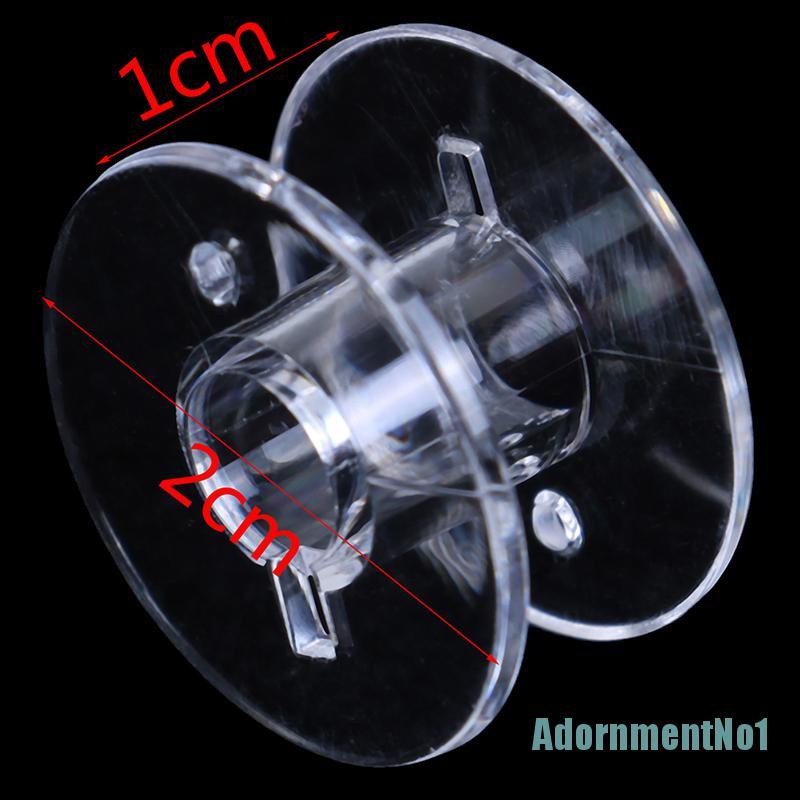 [AdornmentNo1]10/50Pcs Plastic Bobbins Sewing Machine Spools for Threads Bobbins Accessories