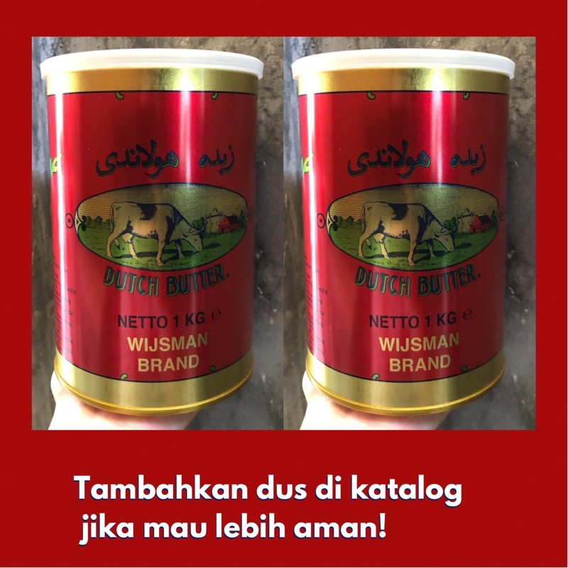 Wysman 1 KG / Mentega Wisman / Butter Wijsman 1 KG / KEMASAN ASLI DIJAMIN ASLI