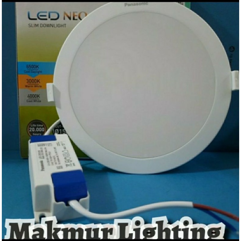 LED NEO CCT SLIM DOWNLIGHT 3 WARNA PANASONIC 15 WATT 15W 15 W NNP74476