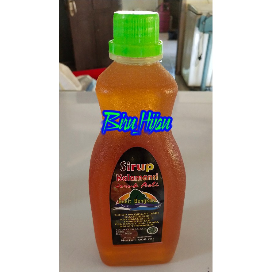 Jual Sirup Kalamansi Jeruk Asli Bukit Bengkulu 900ml Shopee Indonesia 0994