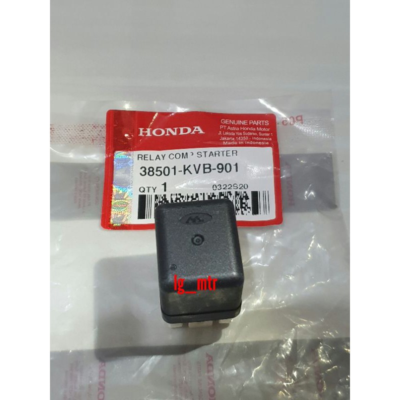 BENDIK STARTER RELAY COMP STATER VARIO KARBU - SPACY KARBU - SCOOPY - NEW SUPRA X 125 FI - REVO-2