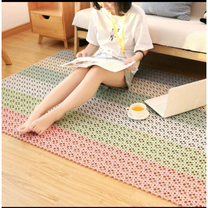 Karpet Puzzel Kamar Mandi Alas Anti Slip  Mat Keset Tatakan Meja Makan