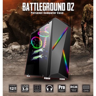 Download CASING GAMING CASE PC SIMBADDA BATTLEGROUND 02 RGB ...