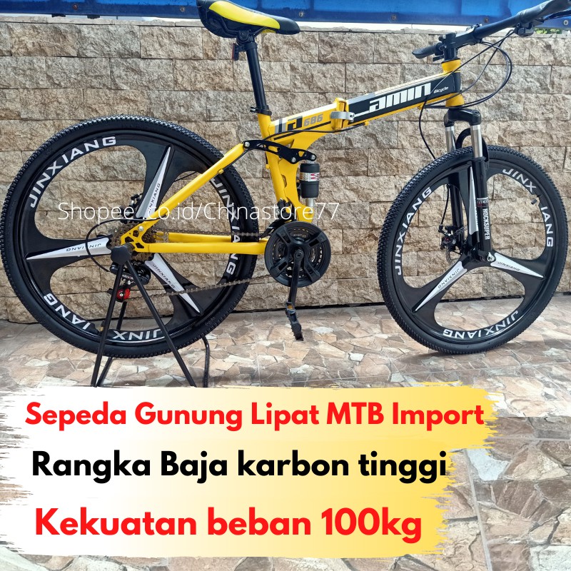 Sepeda Gunung Lipat Import Federal Mtb Cowok Sepeda Mountain Bike Bicycle Cowok Ukuran 26 In Murah Shopee Indonesia