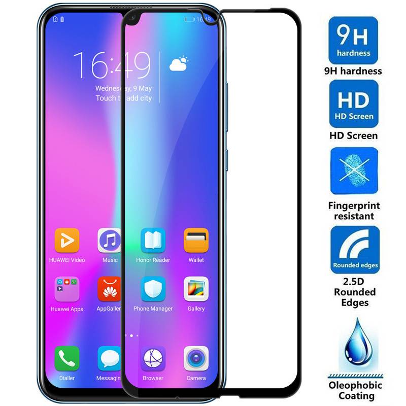 9D Full Protection Glass For Huawei Honor 10 20 30 Lite 10i 20i 30i 8X 8A 8S 9X 9A 9S 9C Tempered Screen Protective Safety Glass