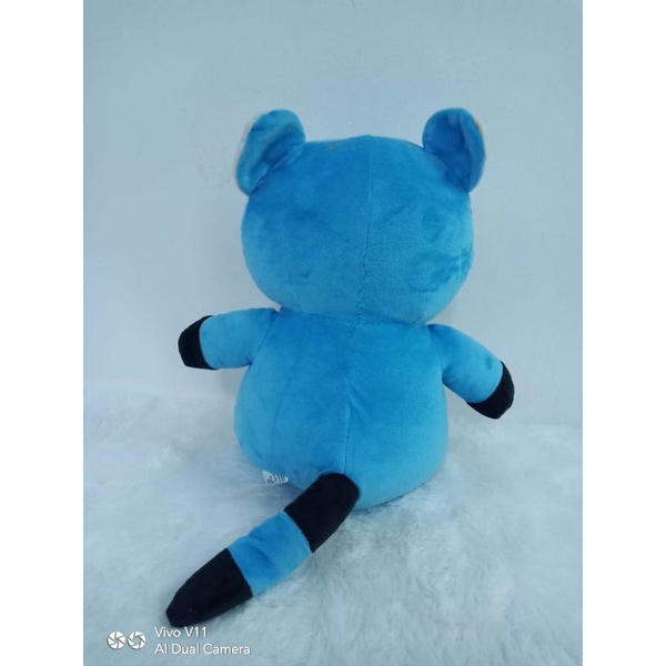 Boneka Panda Biru Preloved