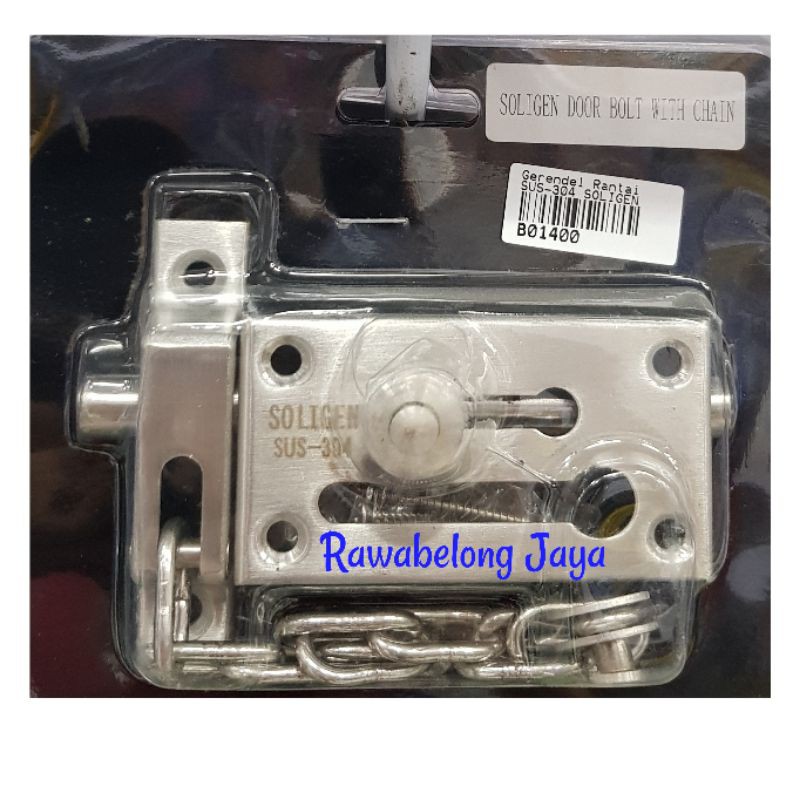SOLIGEN GRENDEL RANTAI SOLIGEN 304