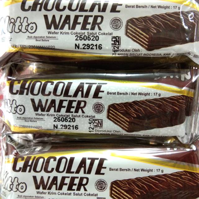 

Nitto Chocolate Wafer 10pcs