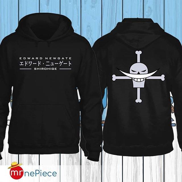 Hoodie Anime One Piece Shirohige