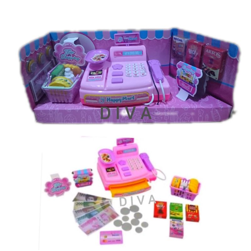 Mainan Anak Kasir Supermarket-Mainan Kasir Kasiran
