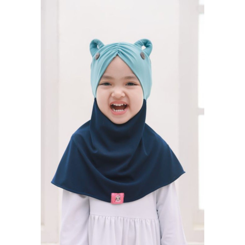 Afsheenastore Jilbab Anak lucu Micci Usia 1 2 3 4 5 6 7 8 Tahun