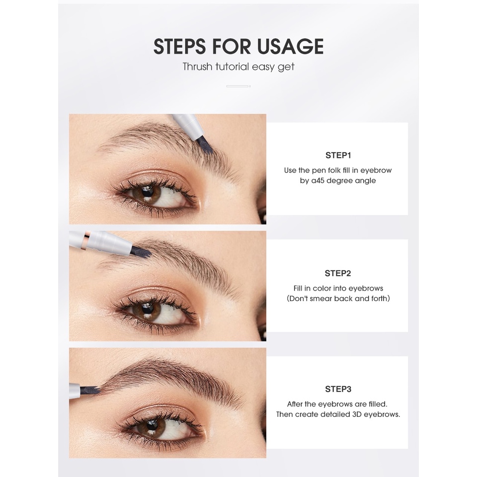 O.Two.O Triple Brow Pen O.Two.O Eyebrow O Two O Eyebrow OTwoO Pensil Alis OTwoO Eyebrow Pencil O.Two.O