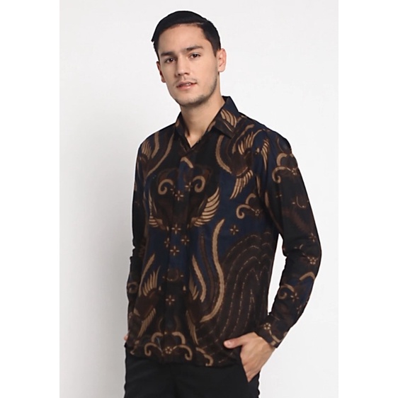 Baju Batik Pria Gus Azmi Syubbanul Muslimin Batik Katun Halus Hadroh Azzahir Hilwa Ala Santri Modern