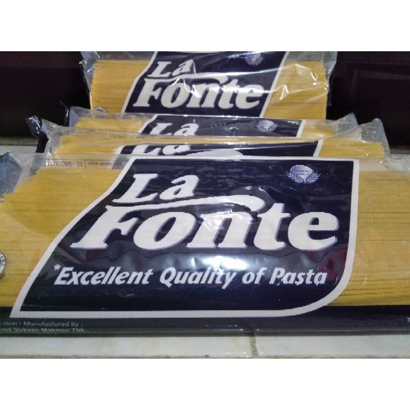 

La Fonte Pasta Spageti 11 enak murah packing ori 1000gr