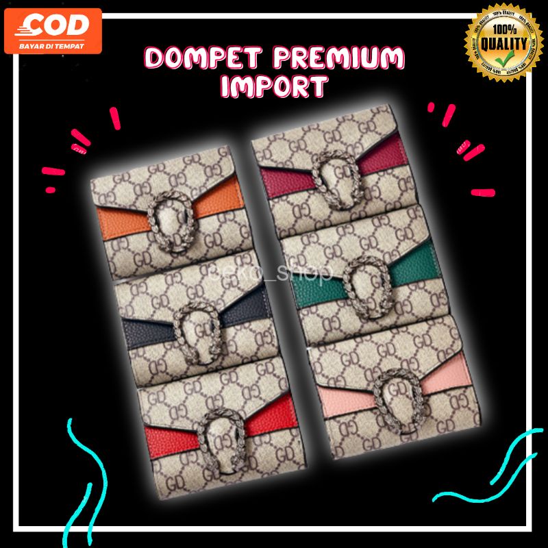 Dompet Wanita Import Dompet Lipat Kecil Kulit Mini Wanita Branded Murah Dompet Cewek Import