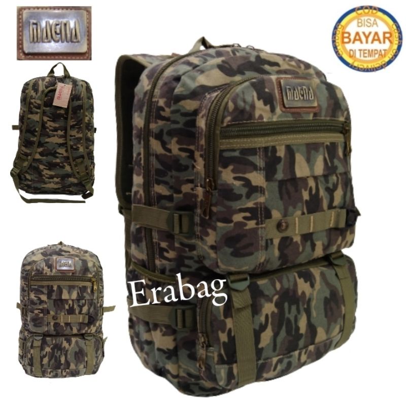 Tas Kanvas MAGNA Besar Millitary Besar Hx Bx 802