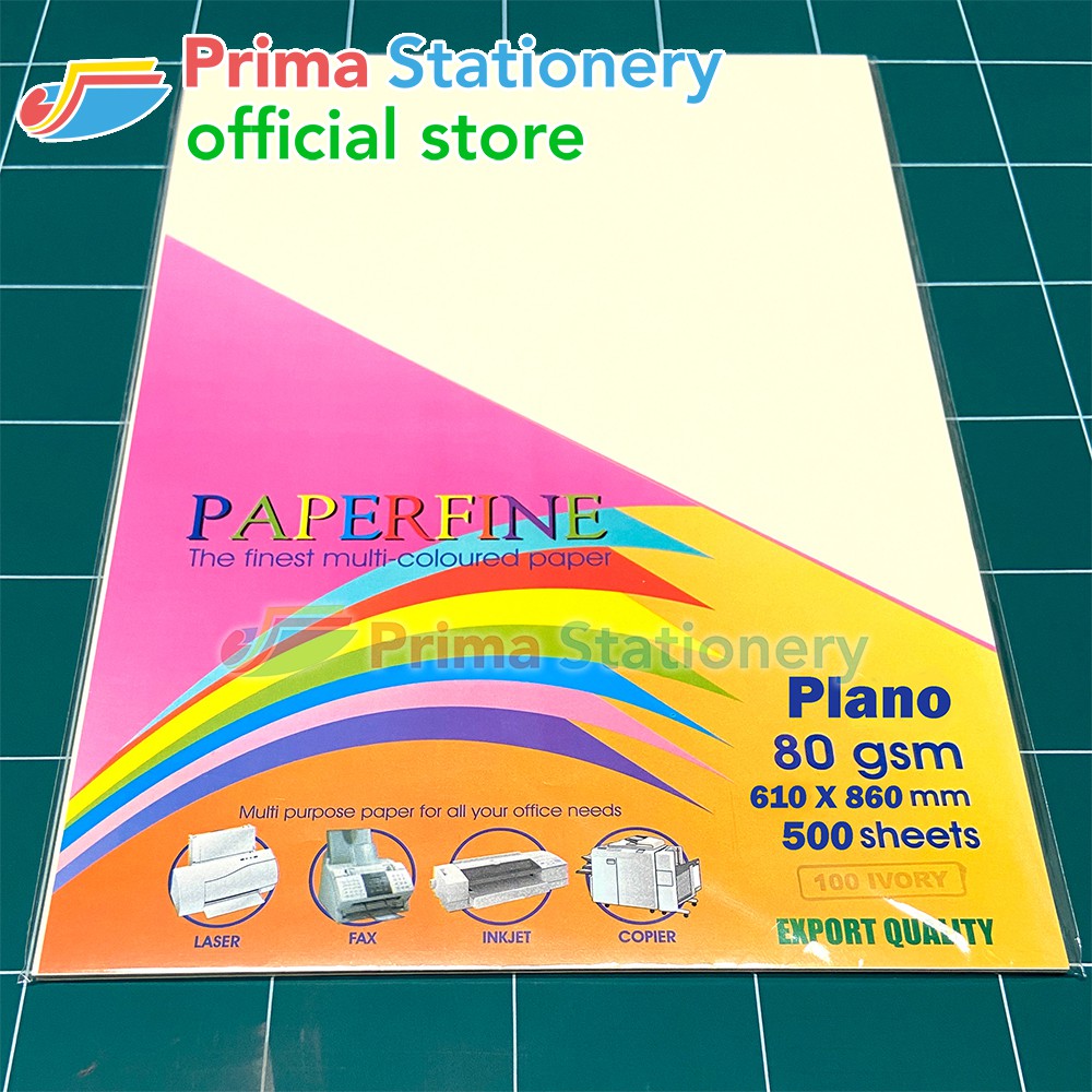 

Kertas HVS Warna Paperfine Plano Isi 500 Lembar Warna Muda