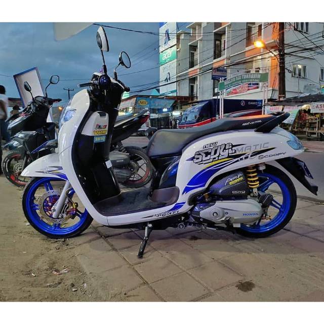 Striping Scoopy New Tribal Transparan