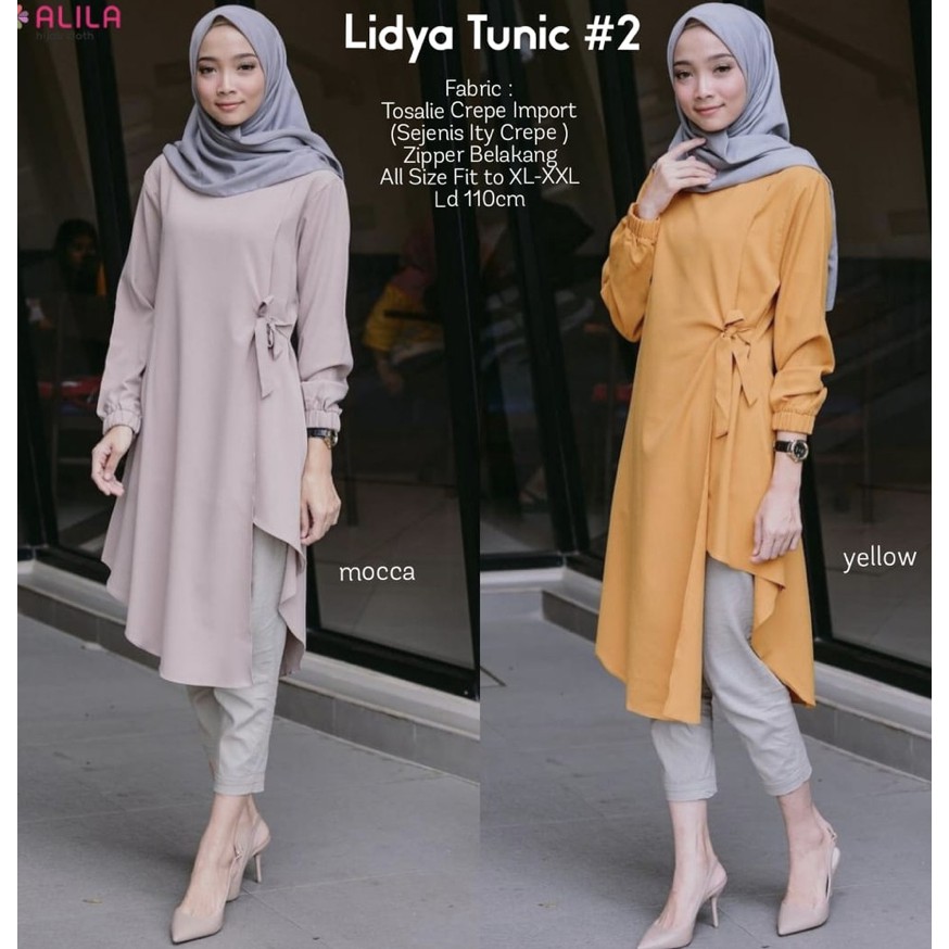 GFS JT LIDYA TUNIK ORIGINAL BAHAN TEBAL